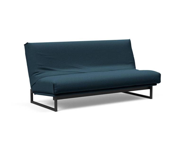 Innovation Fraction Klappsofa 140 x 200 cm | Latex Nordic 580 Argus Navy Blue von Innovation