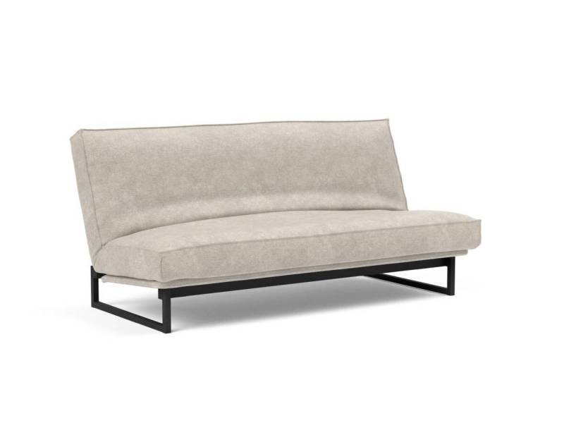 Innovation Fraction Klappsofa 140 x 200 cm | Latex Sharp plus 280 Avella Sand von Innovation