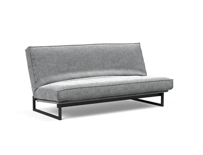 Innovation Fraction Klappsofa 140 x 200 cm | Latex Sharp plus 351 Taura Slate Grey von Innovation