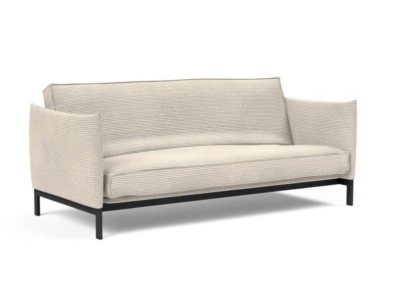Innovation Junus Klappsofa 140 x 200 cm | Latex Sharp plus 594 Corduroy Ivory von Innovation