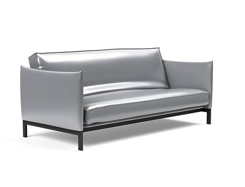 Innovation Junus Klappsofa 140 x 200 cm | Latex Sharp plus 688 Silvershine von Innovation