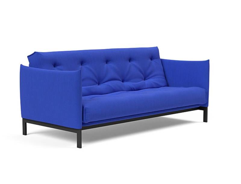 Innovation Junus Klappsofa versteppt 140 x 200 cm | Latex 512 Elecance Ultramarine von Innovation