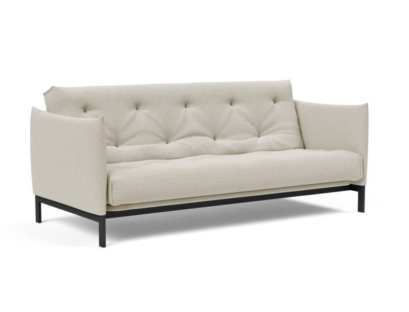 Innovation Junus Klappsofa versteppt 140 x 200 cm | Latex 527 Mixed Dance Natural von Innovation