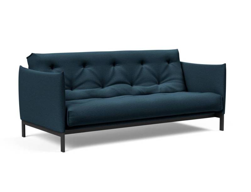 Innovation Junus Klappsofa versteppt 140 x 200 cm | Spring 580 Argus Navy Blue von Innovation