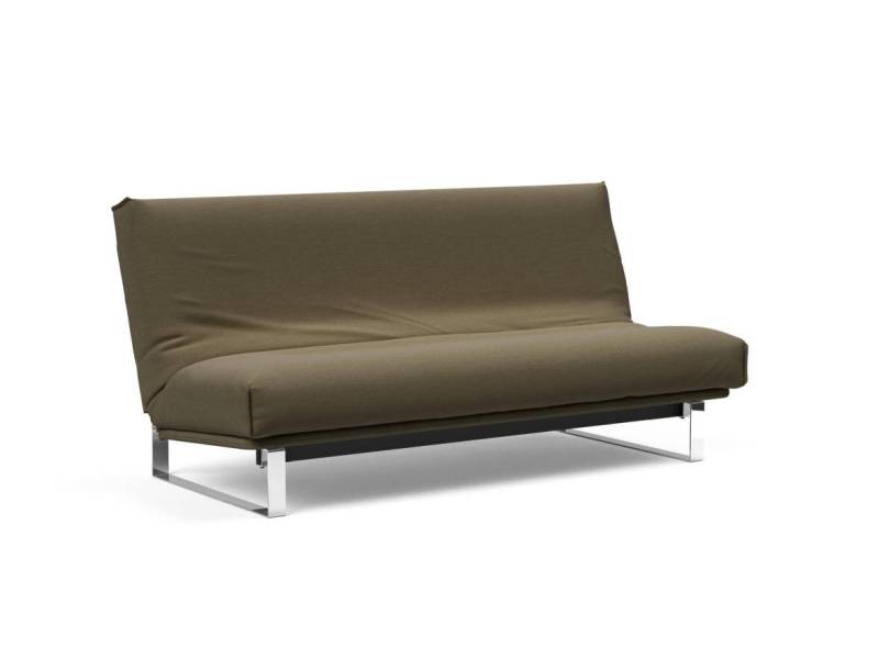 Innovation Minimum Klappsofa 140 x 200 cm | Latex Nordic 575 Vivus Dusty Olive von Innovation