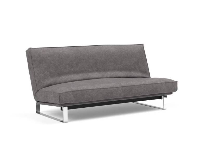 Innovation Minimum Klappsofa 140 x 200 cm | Latex Sharp plus 282 Avella Warm Grey von Innovation