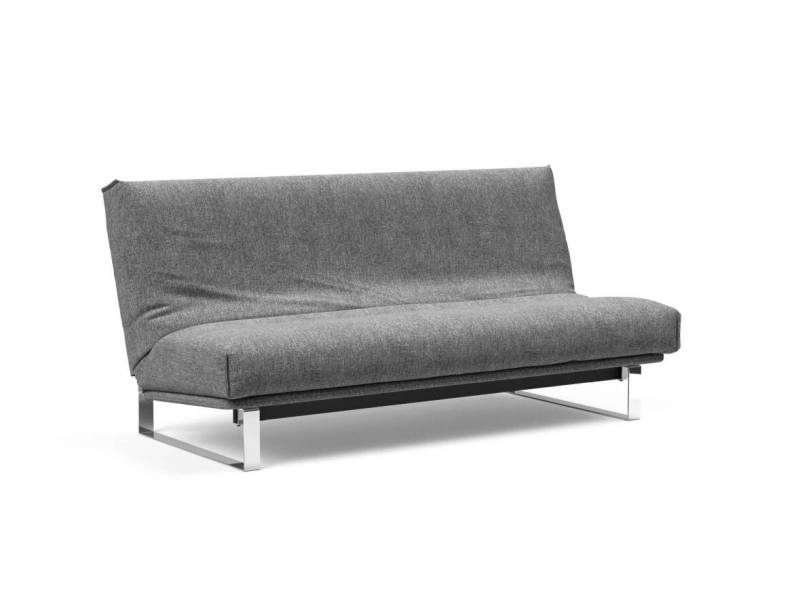Innovation Minimum Klappsofa 140 x 200 cm | Spring Nordic 563 Twist Charcoal von Innovation