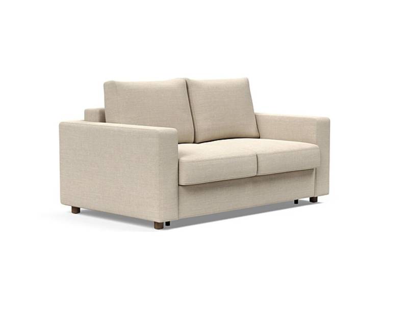 Innovation Neah 140 Klappsofa mit Standardarmlehnen 586 Phobos Latte von Innovation