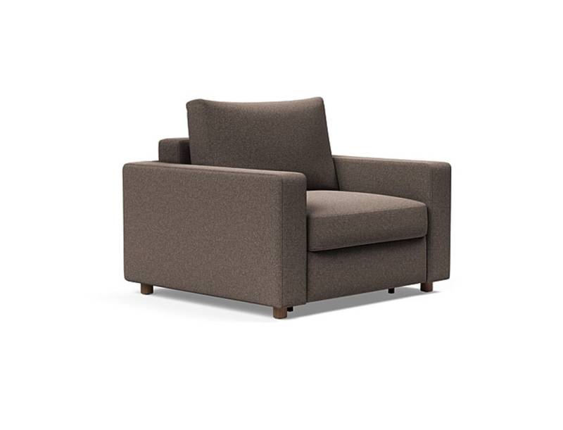 Innovation Neah Sessel mit Standardarmlehnen 530 Bouclé Taupe von Innovation