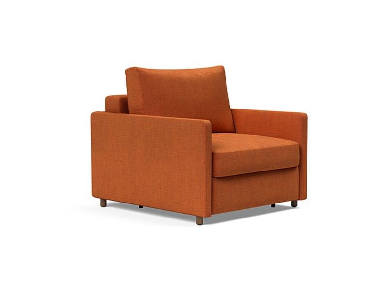 Innovation Neah Sessel mit schmalen Armlehnen 412 Esina, Rust Orange von Innovation