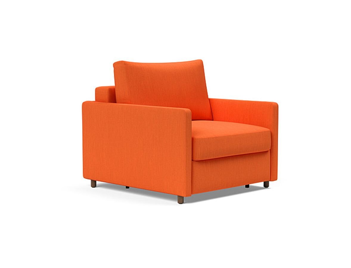Innovation Neah Sessel mit schmalen Armlehnen 510 Elegance, Orange von Innovation
