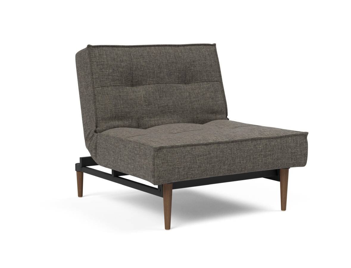 Innovation Splitback Stuhl Styletto Holz dunkel / Gestell schwarz 216 Flashtex Dark Grey Innovation Splitback Stuhl Styletto Holz dunkel / Gestell schwarz 216 Flashtex Dark Grey von Innovation