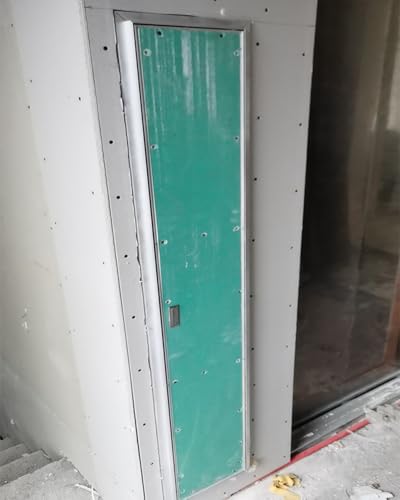 Revisionsklappe Trockenbau Gipskarton-Revisionsklappe Schmal 12 14 16 Zoll, Trockenbau-/ Wand-Revisionsklappe für Sanitärinstallationen, Revisionsklappe mit Griff 60 80 100 115 120 Cm Höhe(12x47in/30x von Innovz