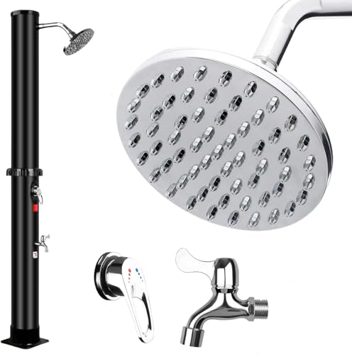 Inoamity Solardusche Garten 40L- Automatische Aufheizung bis 60°C, Gartendusche Einfache Installation, Verstellbarer Wasserhahn & 360°-Duschkopf für Pool, Camping, Außendusche Inoamity Solardusche Garten 40L- Automatische Aufheizung bis 60°C, Gartendusche Einfache Installation, Verstellbarer Wasserhahn & 360°-Duschkopf für Pool, Camping, Außendusche von Inoamity