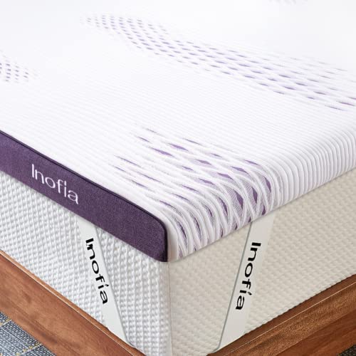 Inofia 8cm Gel Memory Foam Topper (135 x 190 cm) von Inofia Sleep