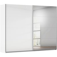 INOSIGN BY RAUCH Schwebetürenschrank "Kleiderschrank Schrank Garderobe Schlafzimmerschrank THANOS", (in 3 verschiedenen Ausstattungen BASIC/CLASSIC/PREMIUM), Optional mit Spiegel, Metall-Griffleisten alufarben MADE IN GERMANY von Inosign By Rauch