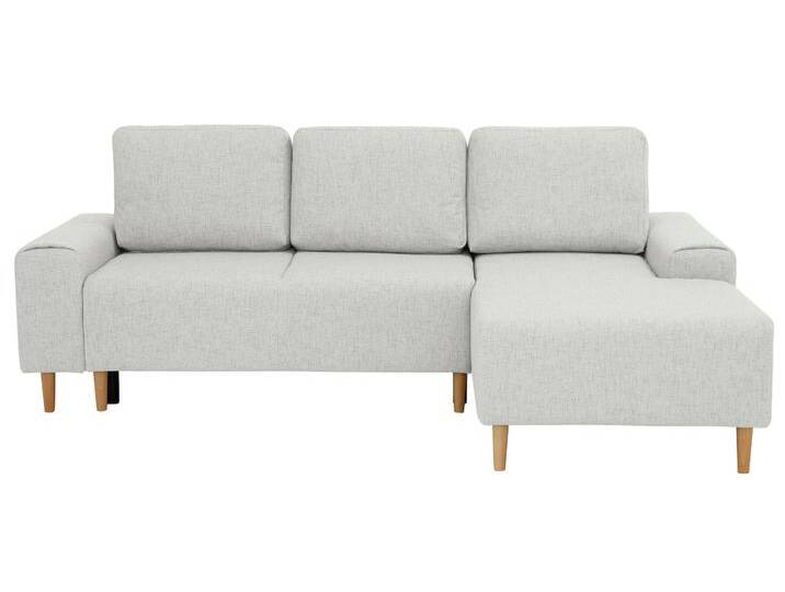 Ecksofa, Microfaser PRIMABELLE, Beige 235×160 cm, Mit Bettkasten, Modern, Inosign von Home-affaire