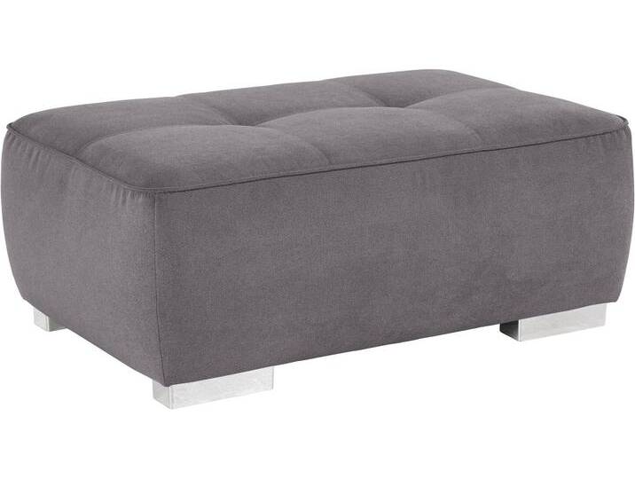 Hocker, Luxus-Microfaser, Grau, 100×40×66 cm, Modern & Retro, Inosign von Inosign
