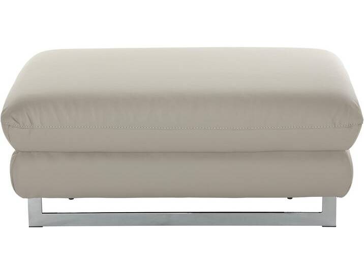 Hocker INOSIGN Solution , beige (sand), B:98cm H:45cm T:67cm, Hocker, Lederhocker Polsterhocker von Inosign