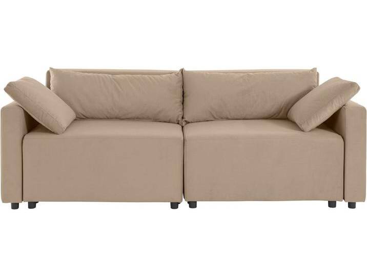 INOSIGN 2-Sitzer Marva 2tlg., beide Elemente ausziehbar für Bettfunktion, mit Bettkasten, beige, beige INOSIGN 2-Sitzer Marva 2tlg., beide Elemente ausziehbar für Bettfunktion, mit Bettkasten, beige, beige von Inosign