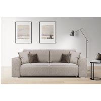 INOSIGN 3-Sitzer Beatrice Schlafsofa, wahlweise auch mit Bettfunktion und Bettkasten, incl. 2 Zierkissen von Inosign