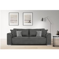OTTO home 3-Sitzer "BEATRICE auch als Schlafsofa mit Bettkasten, B/T/H 250/107/92 cm" wahlweise mit Bettfunktion, incl. 2 Zierkissen, Wellenfederung von Otto Home