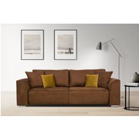 INOSIGN 3-Sitzer Beatrice Schlafsofa, wahlweise auch mit Bettfunktion und Bettkasten, incl. 2 Zierkissen von Inosign