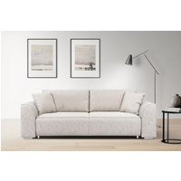 INOSIGN 3-Sitzer Beatrice Schlafsofa, wahlweise auch mit Bettfunktion und Bettkasten, incl. 2 Zierkissen von Inosign