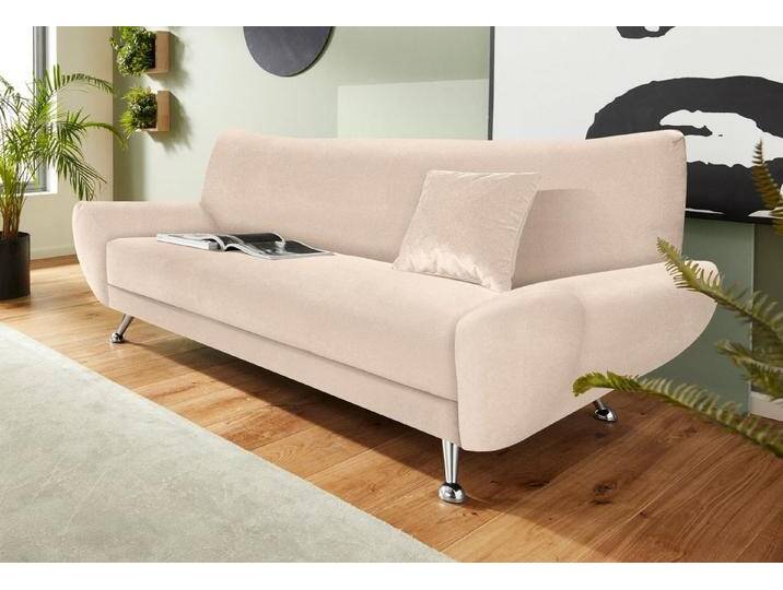 INOSIGN 3-Sitzer Saltare elegant und komfortabel, toller Designfuß, beige INOSIGN 3-Sitzer Saltare elegant und komfortabel, toller Designfuß, beige von Inosign