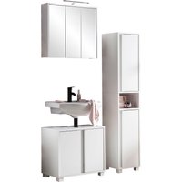 INOSIGN Badmöbel-Set "Dex", (3 St.), bestehend aus Waschbeckenunterschrank, Hochschrank, Spiegelschrank von Inosign