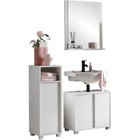 INOSIGN Badmöbel-Set "Dex", (3 St.), bestehend aus Waschbeckenunterschrank, Unterschrank, Spiegelelement von Inosign