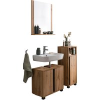 INOSIGN Badmöbel-Set "Dex", (3 St.), bestehend aus Waschbeckenunterschrank, Unterschrank, Spiegelelement von Inosign
