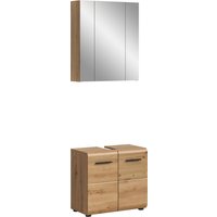 INOSIGN Badmöbel-Set "FLORENZ, TOPSELLER, 2-teilige Badkombination, hochwertige MDF-Front" Set, bestehend aus: 1 Waschbeckenunterschrank, 1 Spiegelschrank, 2 Stk. tlg. von Inosign