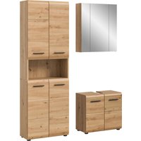 INOSIGN Badmöbel-Set "FLORENZ, TOPSELLER, 3-teilige Badkombination, hochwertige MDF-Front" Set, best. aus: 1 Hochschrank, 1Waschbeckenunterschrank, 1 Spiegelschrank, 3 Stk. tlg. INOSIGN Badmöbel-Set "FLORENZ, TOPSELLER, 3-teilige Badkombination, hochwertige MDF-Front" Set, best. aus: 1 Hochschrank, 1Waschbeckenunterschrank, 1 Spiegelschrank, 3 Stk. tlg. von Inosign