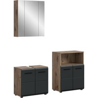 INOSIGN Badmöbel-Set "FLORENZ, TOPSELLER, 3-teilige Badkombination, hochwertige MDF-Front" Set, best. aus: Waschbeckenunterschrank, Spiegelschrank, Midischrank breit, 3 Stk. tlg. von Inosign