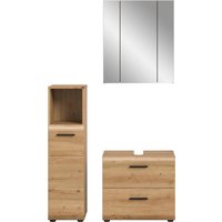 INOSIGN Badmöbel-Set "FLORENZ, TOPSELLER, 3-teilige Badkombination, hochwertige MDF-Front" best. aus: Midischrank hoch, Waschbeckenunterschrank, Spiegelschrank INOSIGN Badmöbel-Set "FLORENZ, TOPSELLER, 3-teilige Badkombination, hochwertige MDF-Front" best. aus: Midischrank hoch, Waschbeckenunterschrank, Spiegelschrank von Inosign