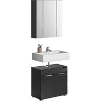 INOSIGN Badmöbel-Set "Malmö, 2 teilig, bestehend aus: Waschbeckenunterschrank, Spiegel", (Set, 2 St.), Badmöbel, 2-tlg. von Inosign