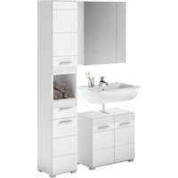 INOSIGN Badmöbel-Set "Malmö, 3 teilig, bestehend aus:", (Set, 3 St.), Hochschrank, Waschbeckenunterschrank, Spiegel von Inosign