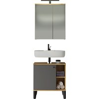 INOSIGN Badmöbel-Set "OSLO, Bad im skandinavischen Design, 2-teiliges Badezimmer" Set, 2 Stk. tlg. von Inosign