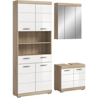 INOSIGN Badmöbel-Set "SIENA, TOPSELLER, Breite 149cm, 3-teiliges Set" Set, bestehend aus: Hochschrank, Waschbeckenunterschrank & Spiegelschrank, 3 Stk. tlg. INOSIGN Badmöbel-Set "SIENA, TOPSELLER, Breite 149cm, 3-teiliges Set" Set, bestehend aus: Hochschrank, Waschbeckenunterschrank & Spiegelschrank, 3 Stk. tlg. von Inosign