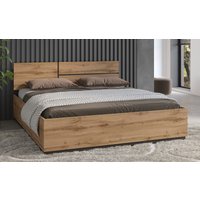 Home affaire Bettgestell "Cross, moderner Bettrahmen", Doppelbett in zwei Grössen, stabiles Bettgestell von home affaire