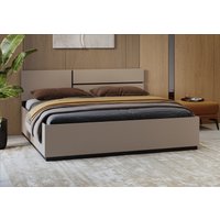 Home affaire Bettgestell "Cross, moderner Bettrahmen", Doppelbett in zwei Grössen, stabiles Bettgestell von home affaire