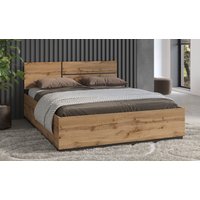 Home affaire Bettgestell "Cross, moderner Bettrahmen", Doppelbett in zwei Grössen, stabiles Bettgestell von home affaire