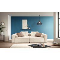 INOSIGN Big-Sofa "Suyana mit Federkern, B/T/H: 304/135/69 cm, Zierkissen + Kissenrollen" von Inosign