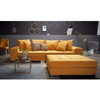 INOSIGN Big-Sofa "Vale", mit Steppung im Sitzbereich, Federkern und Zierkissen von Inosign