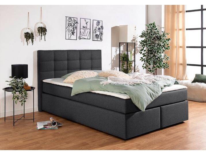 INOSIGN Boxbett Ovalo, in H2, H3 & H4 erhältilich, grau, Ohne Bettkasten-ab der Größe 160 cm ist die Liegefläche zweigeteilt-lose Matratze, Tonnentaschen-Federkernmatratze INOSIGN Boxbett Ovalo, in H2, H3 & H4 erhältilich, grau, Ohne Bettkasten-ab der Größe 160 cm ist die Liegefläche zweigeteilt-lose Matratze, Tonnentaschen-Federkernmatratze von Inosign