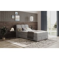 Mr. Couch Boxbett "Bethany mit Bettkasten, inkl. Matratze", Topper und Zierkissen, in verschiedenen Härtegraden verfügbar von Mr. Couch