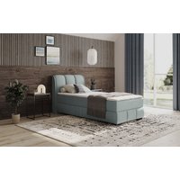 Mr. Couch Boxbett "Bethany mit Bettkasten, inkl. Matratze", Topper und Zierkissen, in verschiedenen Härtegraden verfügbar von Mr. Couch