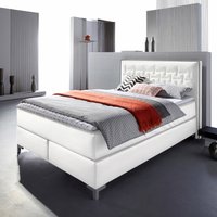 INOSIGN Boxspringbett "Coos", mit besonderer Steppung im Kopfteil, 3 Matratzenarten, 2 Härtegrade von Inosign