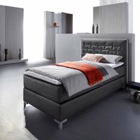 INOSIGN Boxspringbett "Coos", mit besonderer Steppung im Kopfteil, 3 Matratzenarten, 2 Härtegrade von Inosign